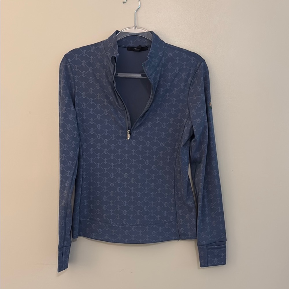 Greyson Gray Fitted Polo Sweatshirt